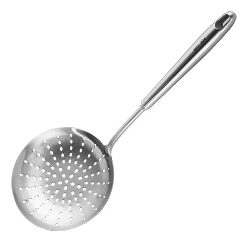 Fe Cuchara Con Ranuras Skimmer Cuchara Desnatadora Para
