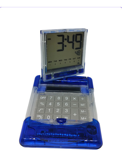 Calculadora,reloj,alarma,cronómetro Y Calendario En Pantall