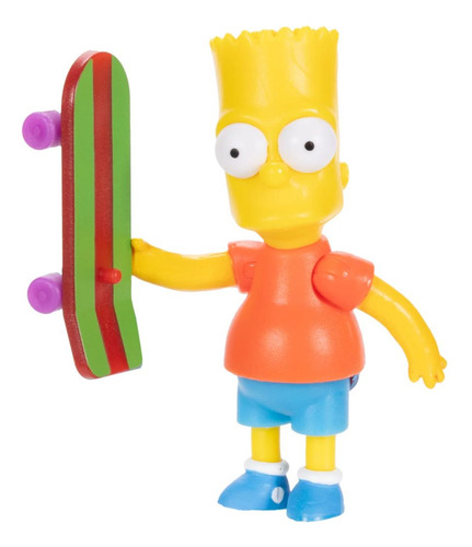 Boneco Os Simpsons de 2,5 polegadas de Bart Simpsons