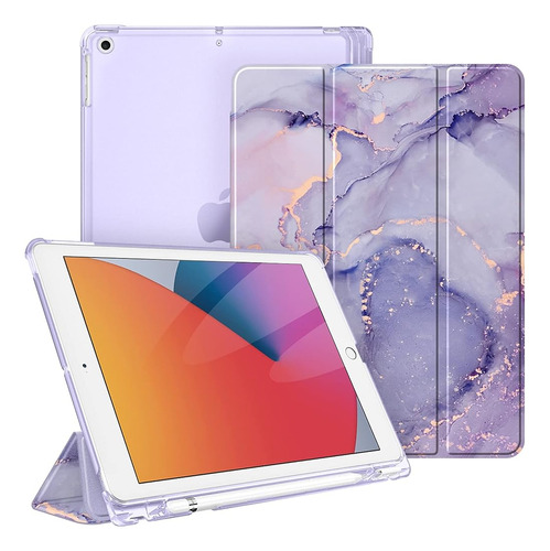 Funda Fintie Con Porta Lápices Para iPad 9ª / 8ª / 7ª Genera