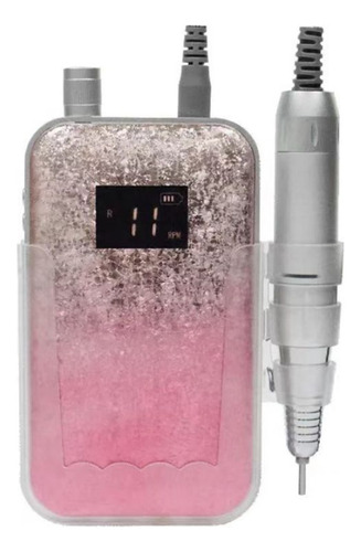 New Pink Gradient Professional Portable 35000 Rpm Taladro