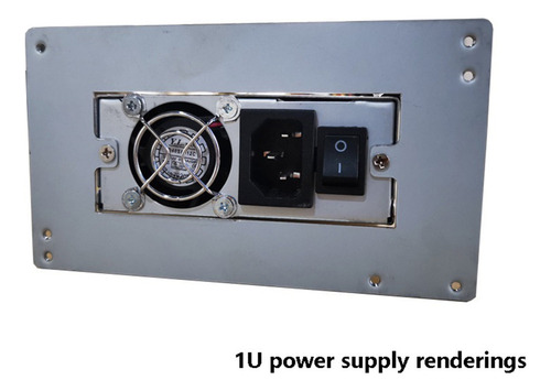 W Para Adaptador De Corriente Baffle Sfx A Atx De Fuente De