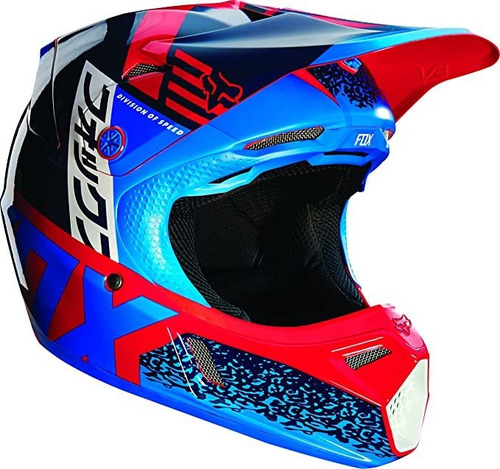 Fox Racing Divizion Youth V3 - Casco De Motocicleta Para Mo.