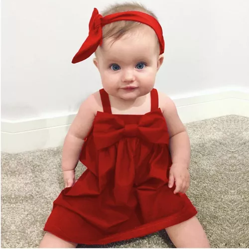 VESTIDO PARA BEBÉ MENINA