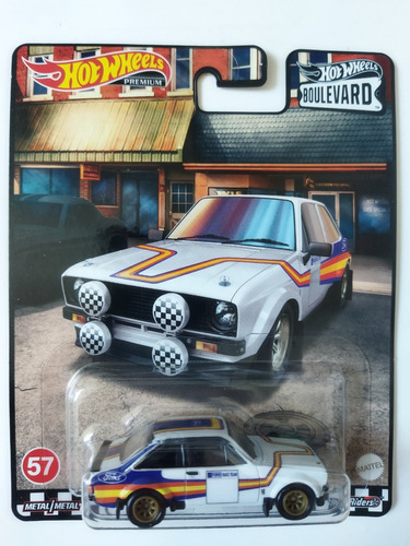 Hot Wheels Premium 78 Ford Escort Rs 1800 Mk2 Blvd 57 Pq4