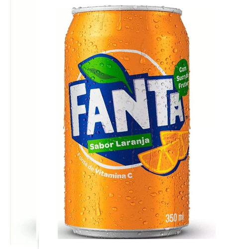 Refrigerante de Laranja Fanta Lata 350ml