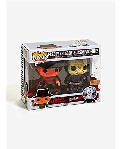 Funko Pop! Películas Freddy Krueger - Jason Voorhees Bloody 