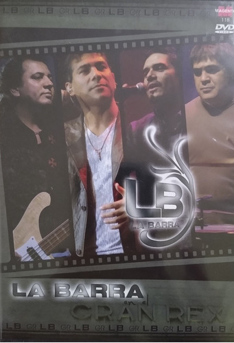 La Barra - Dvd Nuevo  Grabado En El Teatro Gran Rex-12 Temas