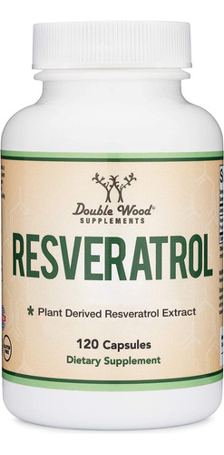 Resveratrol De 500 Mg Por Porción, 120 Cápsulas