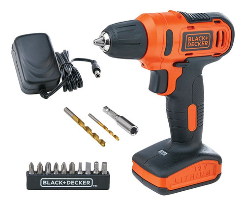 Imagem 1 de 5 de Parafusadeira E Furadeira 12v - Black E Decker