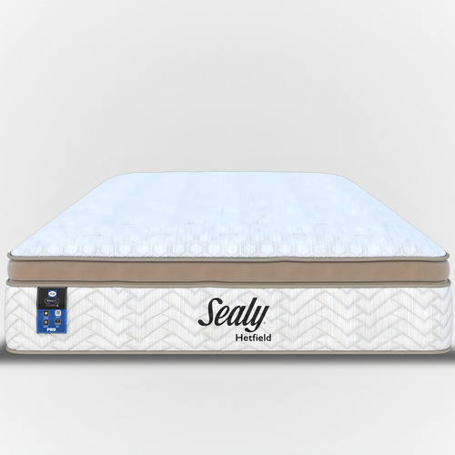 Colchón Sealy Queen Size Helfit Form | High Performance | Poliesferas | Tela Premium | Incluye 2 Almohadas Esencial Sealy Active