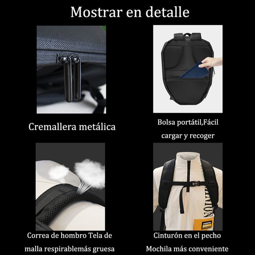 Mochilas Para Moto Ojos De Led,incluye Un Banco De Energía