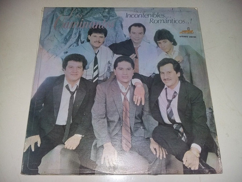 Lp Vinilo Acetato  Los Caminantes Incontenibles Romanticos