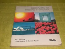 Comprar Geografía De Europa Y Oceanía - Insogna - Estrada
