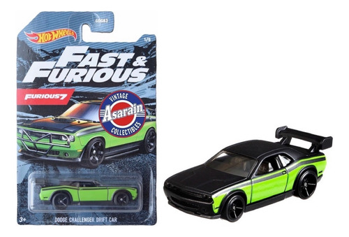 Dodge Challenger Velozes E Furiosos Hot Wheels 1/64