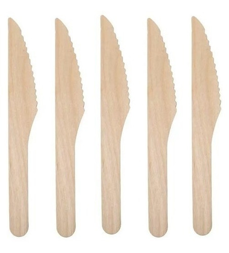 Cuchillo De Madera 16cms Pack De 100 Unidades (iva Incluido)