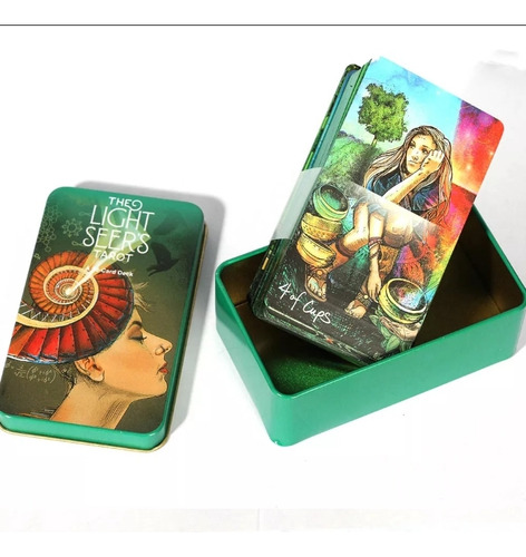 2da Selección Light Seer's Tarot Lata Falla Reimpresion Facs