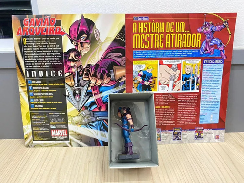 Miniatura Marvel Comics Eaglemoss - Gavião Arqueiro