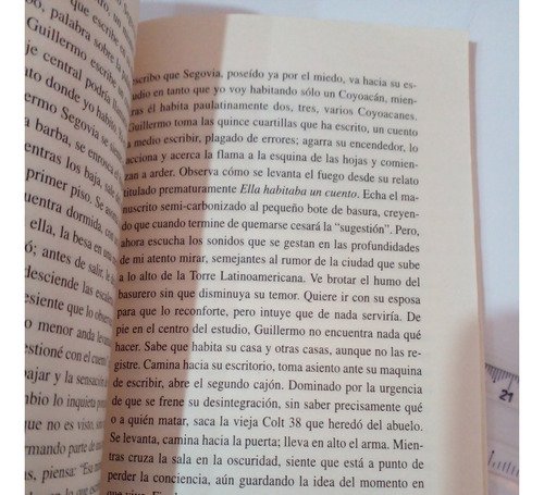 El Fantasma De La Jerga Guillermo Samperio (Usado)