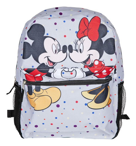 Fast Forward Mochila Gris Con Estampado Integral Para Niños