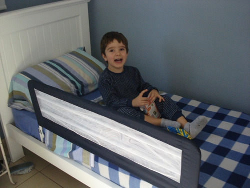 Imagen 4 de 6 de Baransik - Baranda Para Cama O Sommier Inf Doble Seguridad