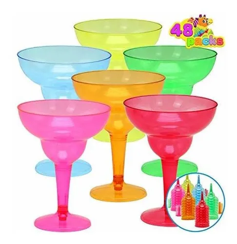 Copas Joyin De Plastico Para Coctel Margarita Para Fiestas Meses Sin Intereses