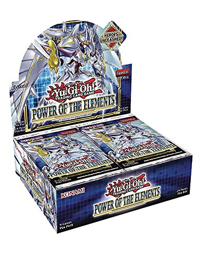 Booster Yu-gi-oh! Tcg: Poder De Los Elementos