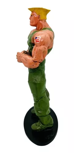 Guile Street Fighter Boneco Colecionável Resina