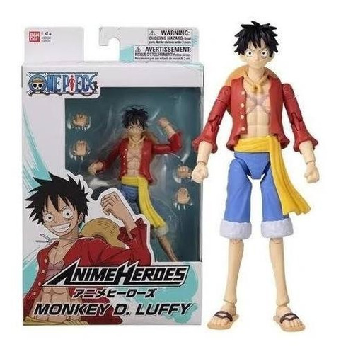Bandai Anime Héroes Monkey D. Luffy One Piece 