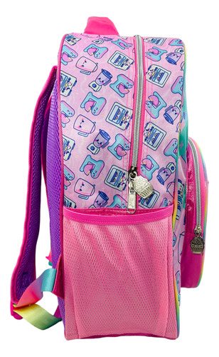 Mochila Mis Pastelitos Botones Charms Primaria Ruz Original