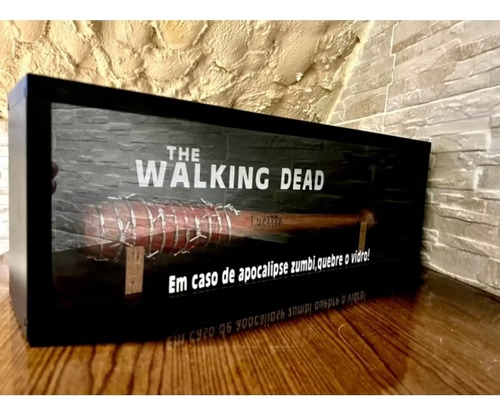 Quadro Em Caso De Apocalispe Zumbi Geek The Walking Dead Twd