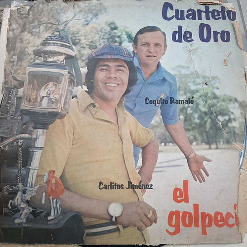 Vinilo Carlitos Jimenez Ramalo Cuarteto De Oro Golpecito C5