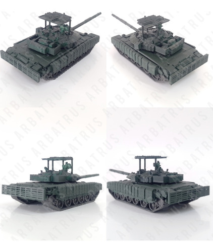 T-80 Bvm Escala 1/72 Arbatrus Verde Oscuro