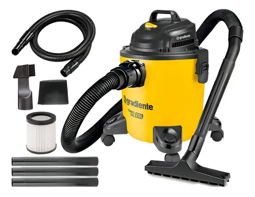 Aspirador De Pó E Água Multiuso Com Soprador 20l 1200w Turbo Vac Pgap200 Gradiente