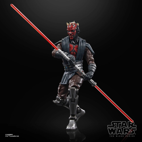 Figura Darth Maul Star Wars The Clone Wars - Black Series