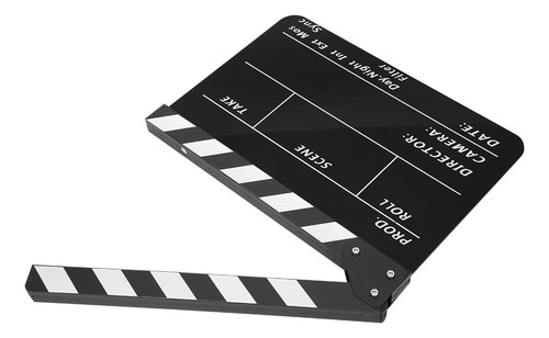 Claqueta Acrílica, 30 X 25 Cm, Director Movie Clappers