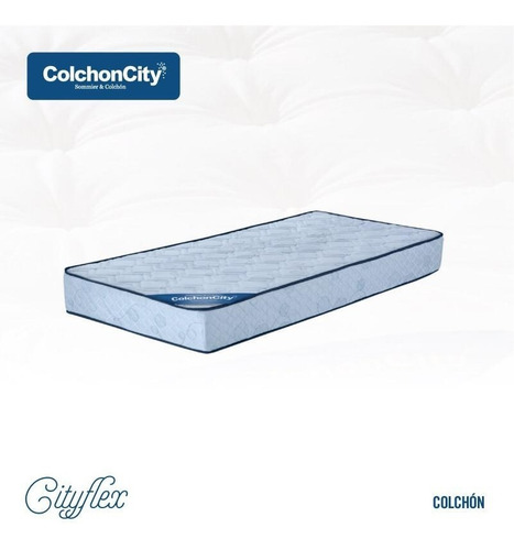 Imagen 3 de 7 de Sommier Y Colchon Alta Densidad King 200x200 Cityflex