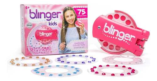Blinger Dazzling Starter Kit Gemas Con Adhesivo Para Cabello