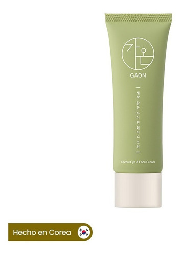 Crema Hidratante Facial Y Contorno De Ojos Vegano Gaon 50ml Momento de aplicación Día/Noche Tipo de piel Normal