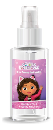 Perfume Infantil Gabby's Dollhouse Caja 70 Ml