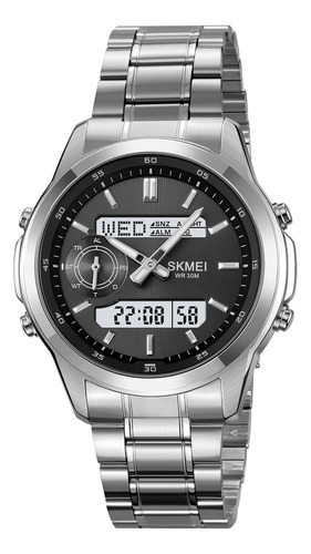 Reloj Hombre Mujer Skmei 2284 - Analógico Digital - Ø42,7mm Malla Sk-2284sbk