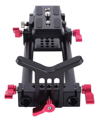 Kit Básico De Liberação Rápida Da Câmera Dslr Rail Riser Rig