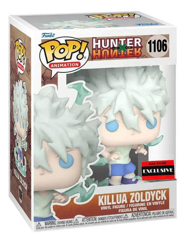 Killua Godspeed Exclusivo Aaa Funko Pop Hunter X Hunter