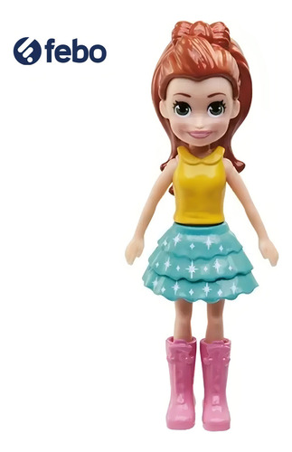 Set De Juego Polly Pocket Paquete De Moda