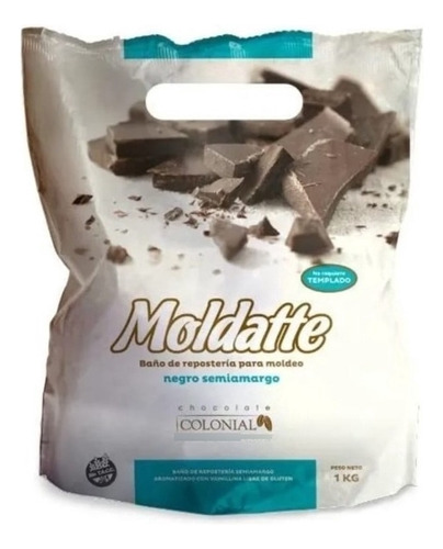 Chocolate Moldatte Semiamargo X1kg