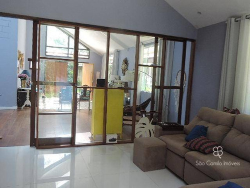Casa Com 4 Dormitórios À Venda, 450 M² Por R$ 1.700.000,00 - Granja Viana - Carapicuíba/sp - Ca2100