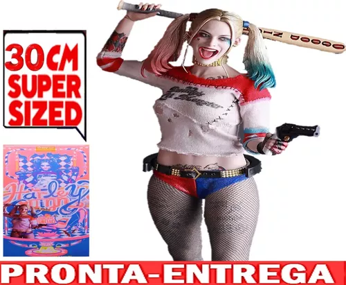 Action Figure Boneca Arlequina Harley Quinn Crazy Toys Original