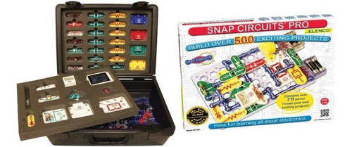 Snap Circuits Extreme Sc-750r Kit De Exploración Electrónica