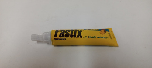 Imagen 3 de 7 de Sellador Sintetico Fastix Antihongos Transparente De 25 Grs
