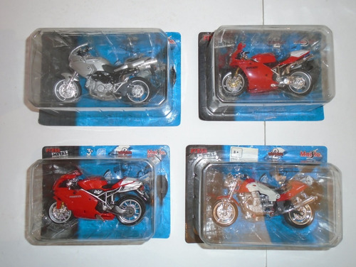 Miniatura Moto Honda Kawasaki Aprilia Yamaha Cagiva Guzzi 